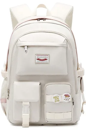 Merkloos Rugzak voor dames, schoolrugzak, meisjes, tieners, schattige anime-boekentas, casual dagrugzak, anti-diefstal, voor universiteit, reizen, vrije tijd, werk