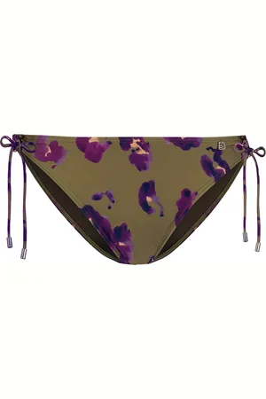 Beachlife Painted Animal regular bikinibroekje - - Bloemenprint