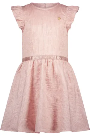 Le Chic Zomer jurk meisjes - crushed satijn - Symira