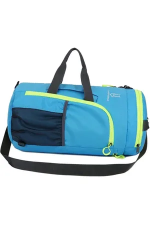 Merkloos Opvouwbare reistas, nylon sporttas voor op reis, sporttas voor mannen en vrouwen, sporttas, schoudertas, weekendtas, overnachtingstas - - Reistas
