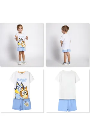 Bluey Pyjama "" French Terry short kids series 3 Jaar