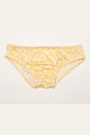 Ducksday Bikinibroek voor meisje - UV-werend UPF50+ - Sneldrogend materiaal - Lemonade - - maat 2 jaar