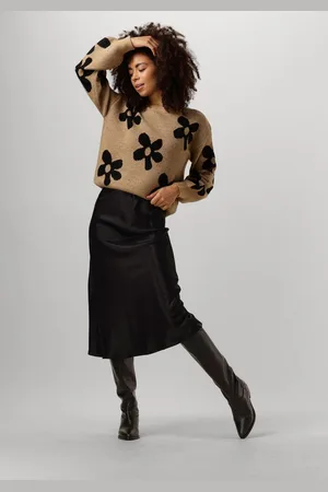 POM Amsterdam Satin Black Rokken Dames -