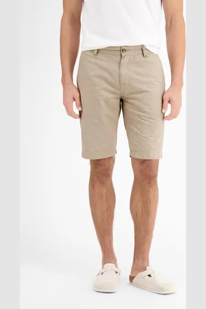 Lerros Broek Chino Bermuda Met Linnen Inhoud 2549220 705 Mannen