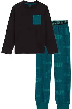 WE Fashion Jongens pyjamaset met dessin