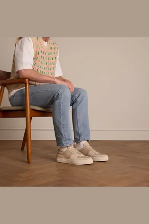 Manfield Heren - suède sneakers