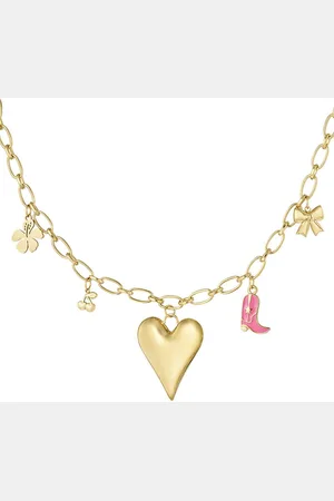 Yehwang Love statement ketting - roestvrijstaal