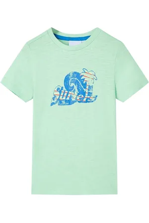 vidaXL Kindershirt - 128 - lichtgroen