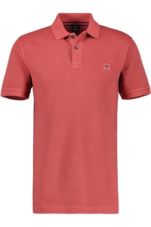 Lerros Poloshirt Polo In Gewassen Look 2543237 331 Mannen