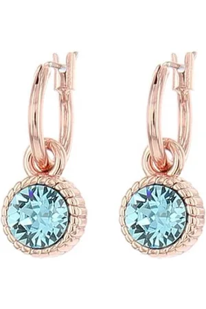 Biba 8923 Oorhangers rosé Aquamarine
