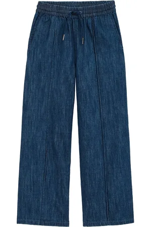 WE Fashion Meisjes denim straight fit broek