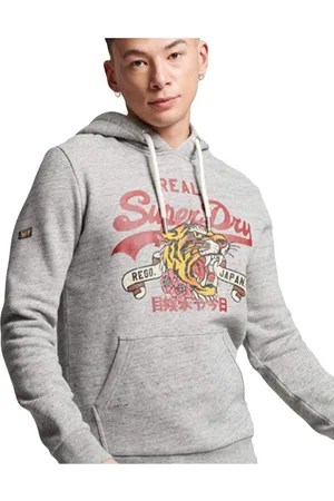 Superdry Vintage Logo Narrative hoodie - Heren - Hoodies