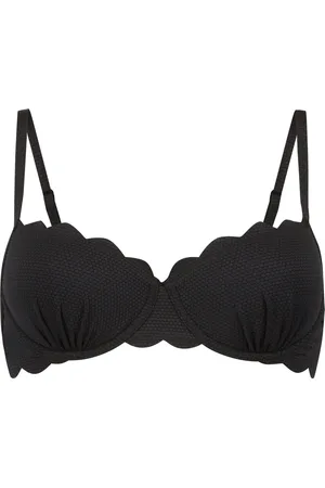 Hunkemöller Dames Badmode Voorgevormde beugel bikinitop Scallop -