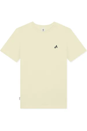 A-dam Cap Adam Yellow - T-shirt - Katoen - Korte Mouw - Heren - Licht Geel - XL
