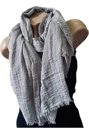 Merkloos Dames effen kleur sjaal 28# GREY