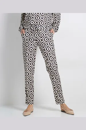 terStal TerStal - Slim Fit Dames / Volwassenen Broek met Print - L