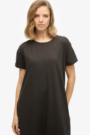 Superdry MIDI T-SHIRT DRESS Dames Jurk