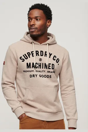 Superdry Workwear hoodie met flockprint - Heren - Hoodies