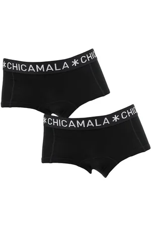 Muchachomalo Meisjes ondergoed GIRLS BOXER 2-PACK zwart 158/164
