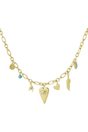 Yehwang Bedelketting | ketting | bedels | | stainless steel