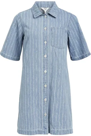 Object Object Objsali Denim Dress Jurken Dames - Kleedje - Rok - Jurk -