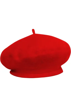Merkloos Franse baret hoed - verkleedkostuum thema hoed - één maat - dames baret krantenjongen hoed - wol klassieke herfst lente winter hoeden - vintage baret effen kleur