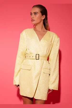 Studio Amaya Mila blazer jurk met ceintuur