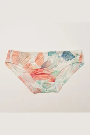 Ducksday Bikinibroek voor meisje - UV-werend UPF50+ - Sneldrogend materiaal - Bliss - met bloemen - maat 4 jaar