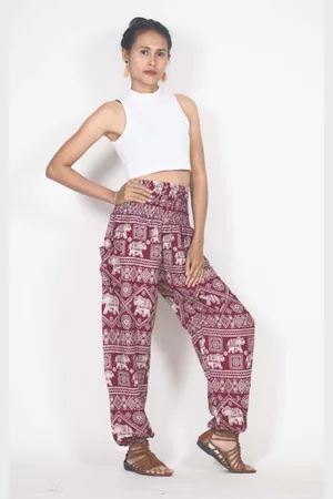 Merkloos Harembroek- Yogabroek - Zomerbroek