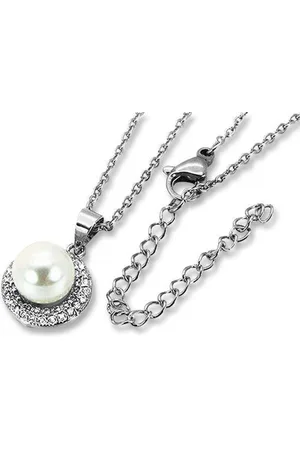 Amanto Ketting Danjel - 316L Staal - Parel - ∅12m - 50cm