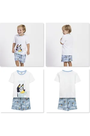 Bluey Pyjama "" Single Jersey short kids series 4 Jaar