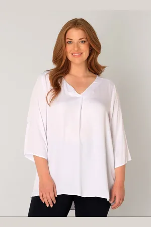 Base Level CURVY Yanina Blouse - - maat 1(48)