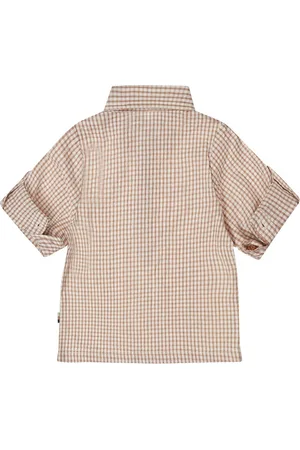 Dirkje Jongens blouse Brown - 02 Boys sky rider