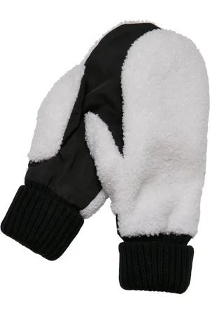 Urban classics Winterhandschoenen -L/XL- Basic Sherpa /Zwart
