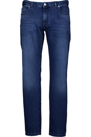 Alberto Slim Dual Flex Denim Donkerblauw