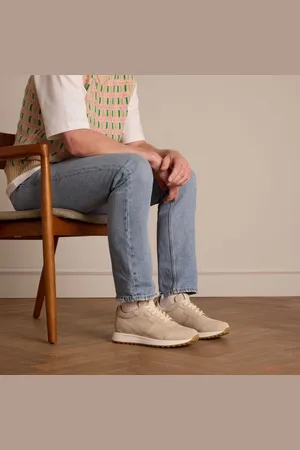 Manfield Heren - suède sneakers
