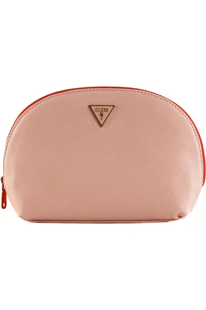 Guess Utensil zak Dome Cosmetic Pouch Roze
