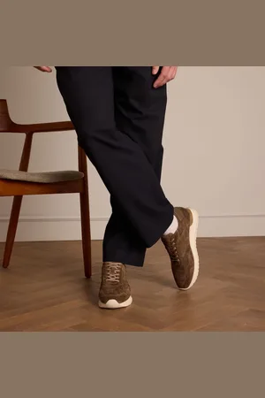 Manfield Heren - suède sneakers