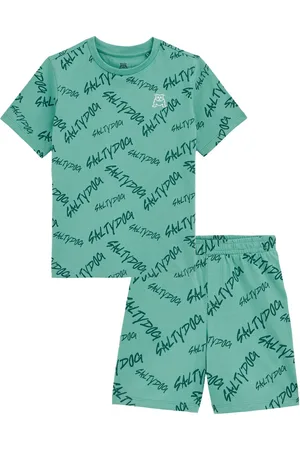 WE Fashion Jongens pyjama met print
