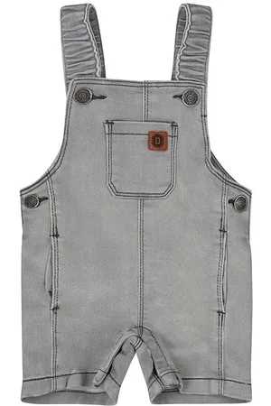 Dirkje Jeans dungaree / tuinbroek - Grey jeans - maat 56