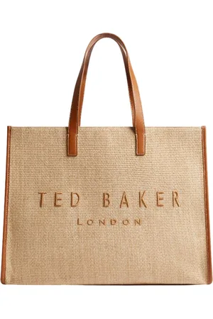 Ted Baker Shopper Dames - Schoudertas - Raffia - Pallmer