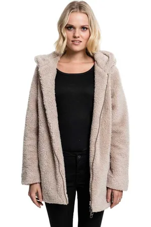 Urban classics Sherpa dames winter jacket - M