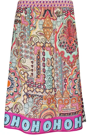 Frogbox • paisley midi rok • maat 36