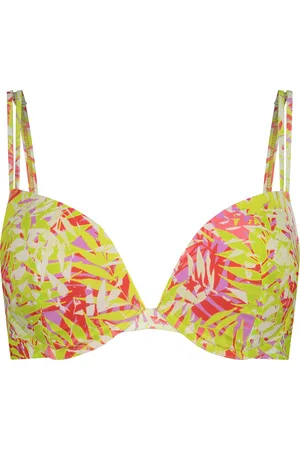 Hunkemöller Dames Badmode Voorgevormde push-up beugel bikinitop Marrakesh - - maat C75