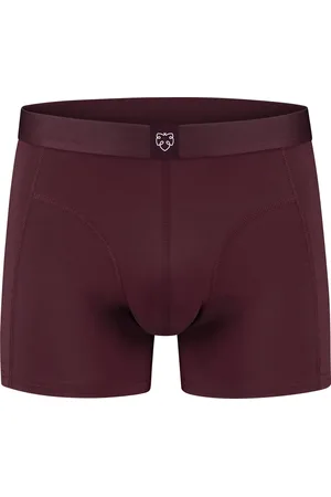 A-dam Bruno - Boxershort - Katoen - Onderbroek - Ondergoed - Heren - Bordeaux - L