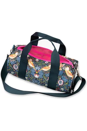 Loqi Weekender - The Strawberry Thief Neon Pink