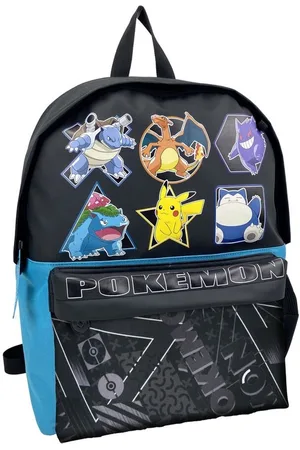 Pokemon Rugzak - 3D - 2 vakken - Premium Quality - 40cm - Geo