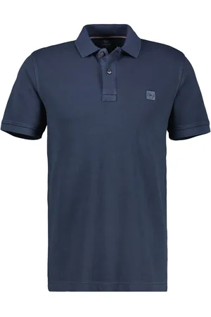 Lerros Poloshirt Polo In Gewassen Look 2543237 485 Mannen