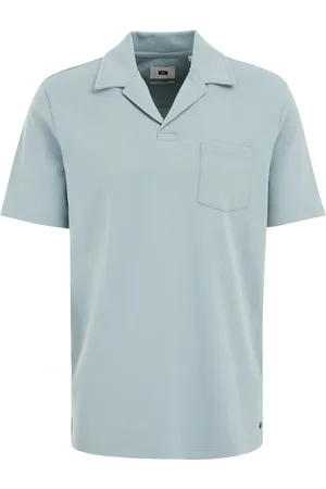 WE Fashion Heren slim fit polo
