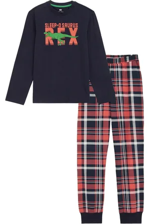 WE Fashion Jongens pyjamaset met dessin